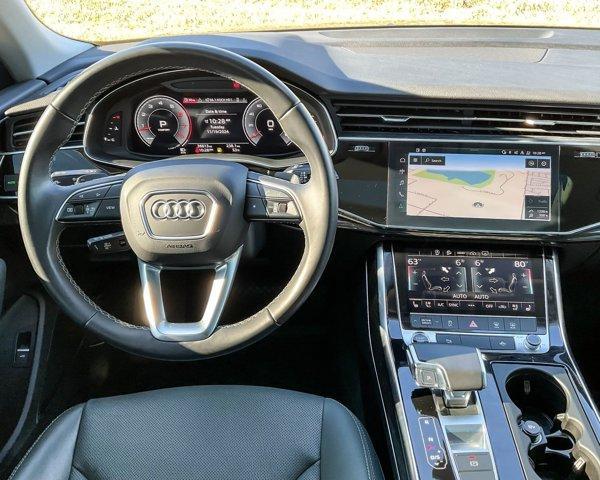 used 2021 Audi Q8 car, priced at $44,999