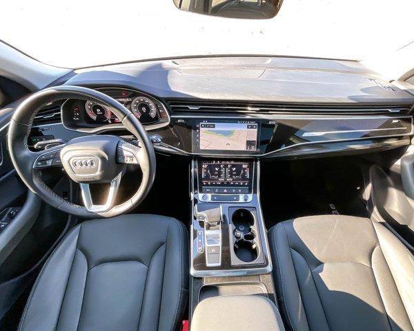 used 2021 Audi Q8 car, priced at $44,999