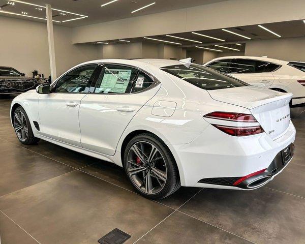 new 2025 Genesis G70 car, priced at $52,590