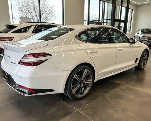 new 2025 Genesis G70 car, priced at $52,590