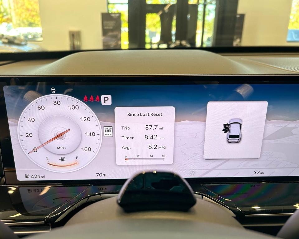 used 2025 Genesis GV80 car, priced at $60,890