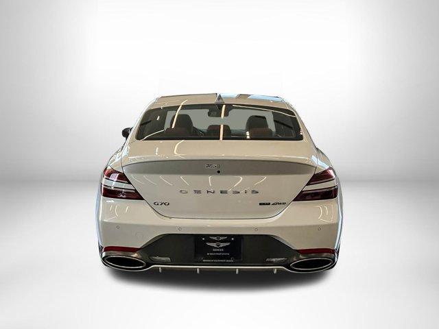 new 2024 Genesis G70 car, priced at $56,384