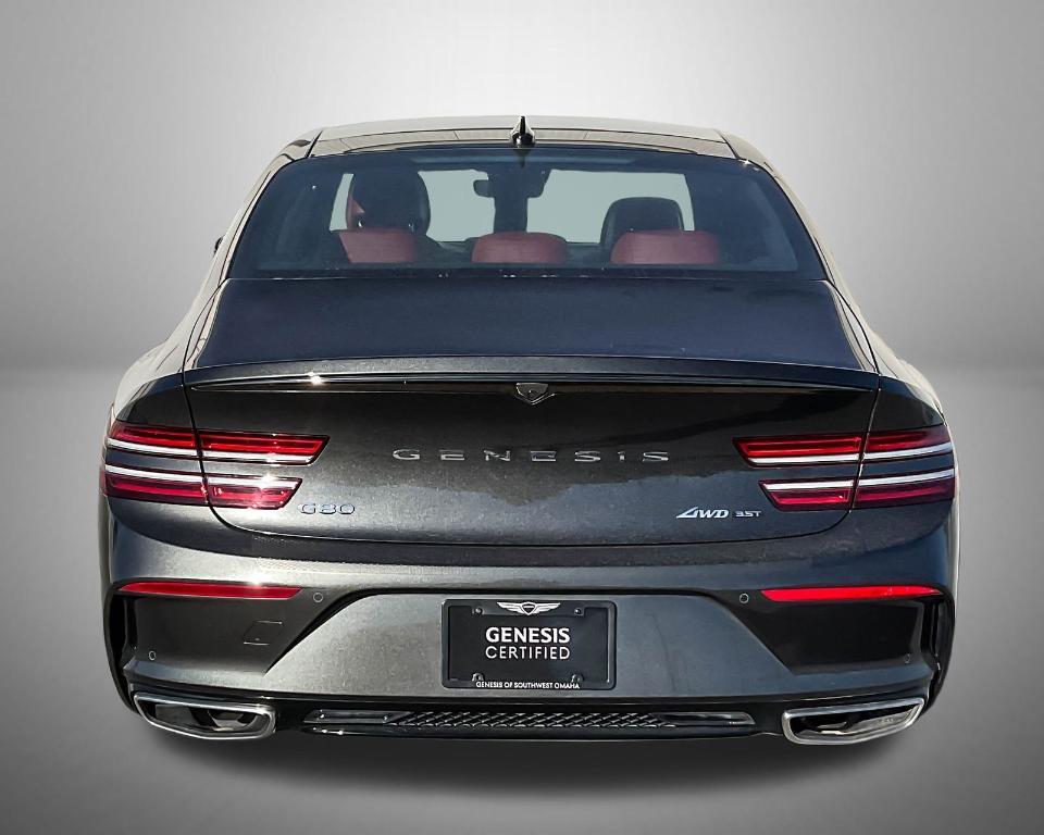 used 2024 Genesis G80 car, priced at $58,699