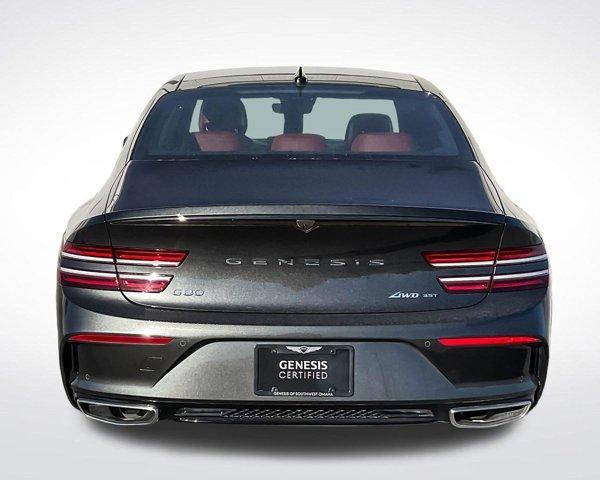 used 2024 Genesis G80 car, priced at $50,950