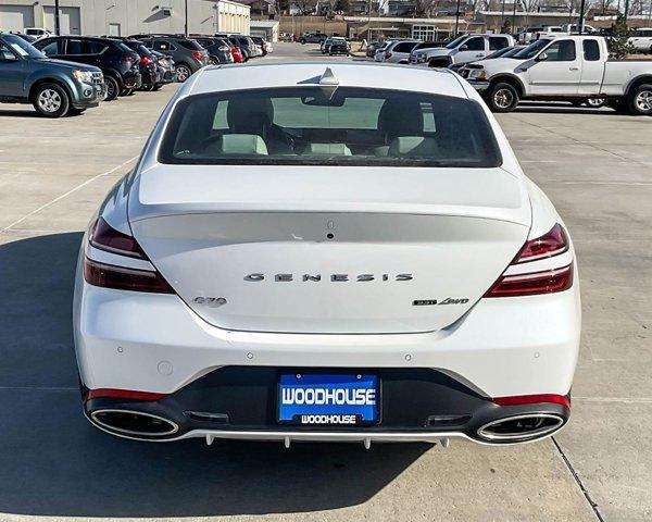 used 2024 Genesis G70 car, priced at $46,358