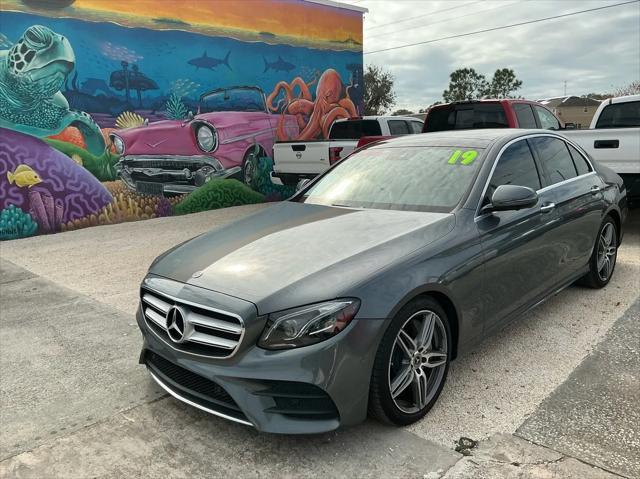 used 2019 Mercedes-Benz E-Class car, priced at $27,995