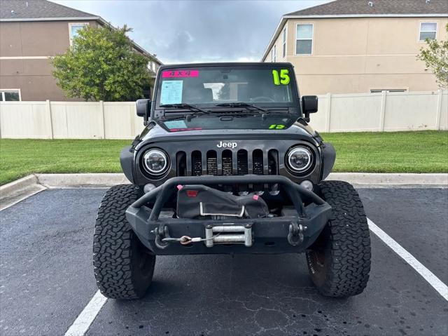 used 2015 Jeep Wrangler car, priced at $16,995