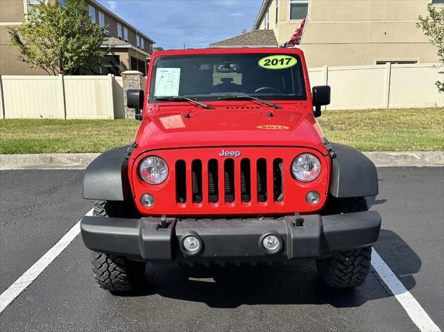 used 2017 Jeep Wrangler car, priced at $15,995