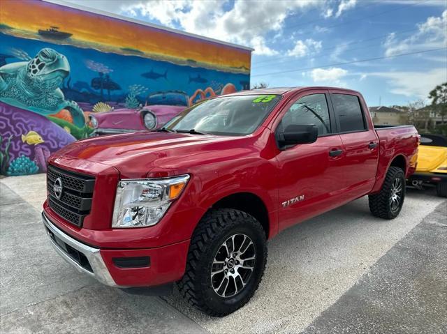 used 2023 Nissan Titan car, priced at $33,495