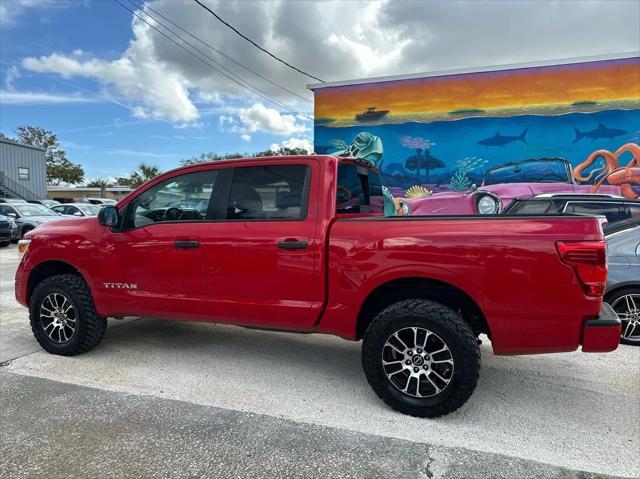 used 2023 Nissan Titan car, priced at $33,495