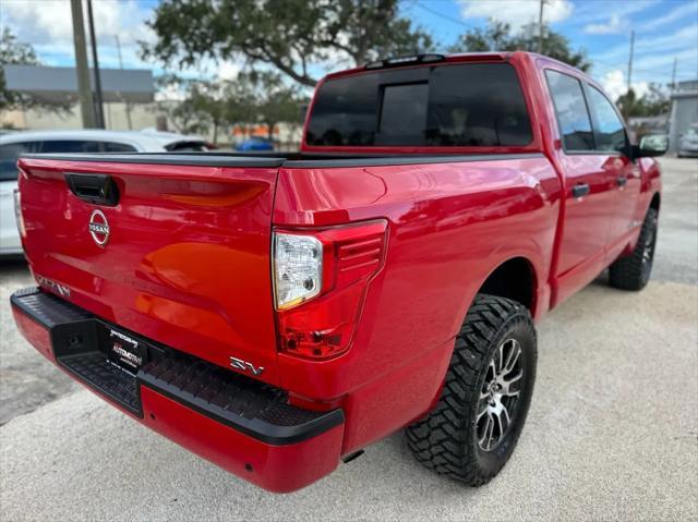 used 2023 Nissan Titan car, priced at $33,495