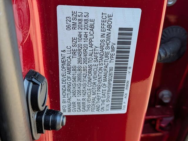 used 2023 Honda Passport car, priced at $31,987