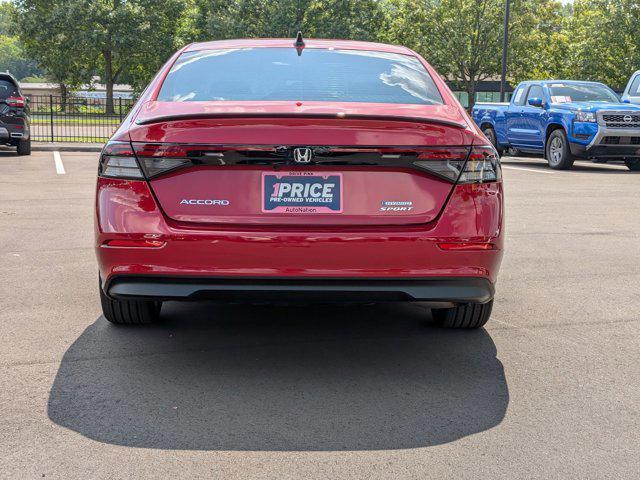 used 2023 Honda Accord Hybrid car, priced at $27,787