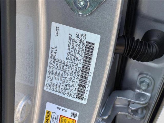 new 2025 Honda Accord car, priced at $29,445