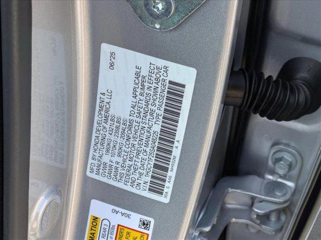 new 2025 Honda Accord car, priced at $29,445