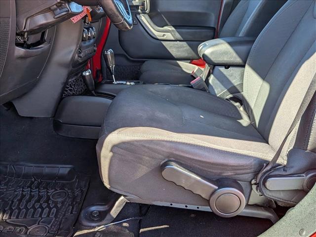 used 2018 Jeep Wrangler JK Unlimited car, priced at $19,387