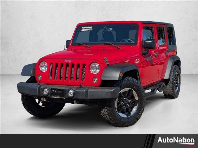 used 2018 Jeep Wrangler JK Unlimited car, priced at $19,387