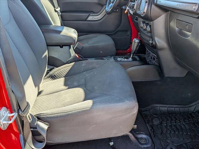 used 2018 Jeep Wrangler JK Unlimited car, priced at $19,387