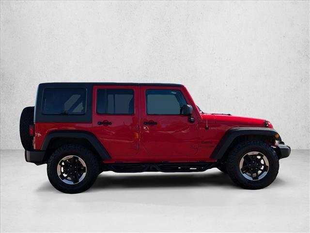 used 2018 Jeep Wrangler JK Unlimited car, priced at $19,387
