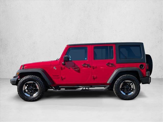 used 2018 Jeep Wrangler JK Unlimited car, priced at $19,387