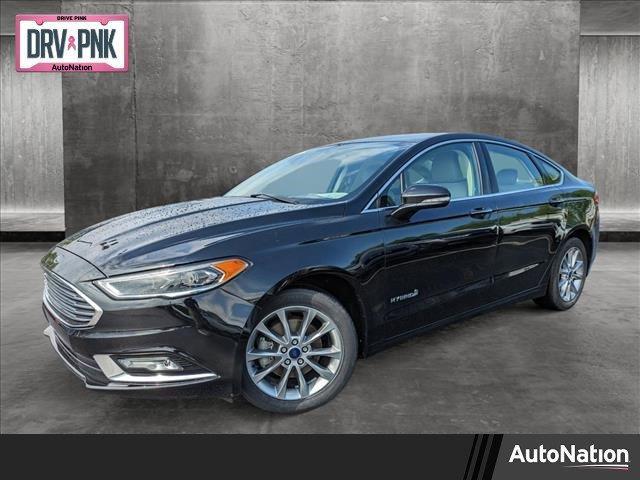 used 2017 Ford Fusion Hybrid car, priced at $13,987
