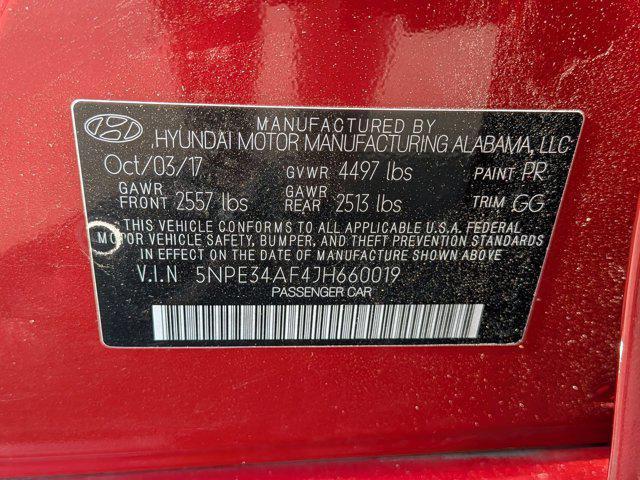 used 2018 Hyundai Sonata car, priced at $12,787