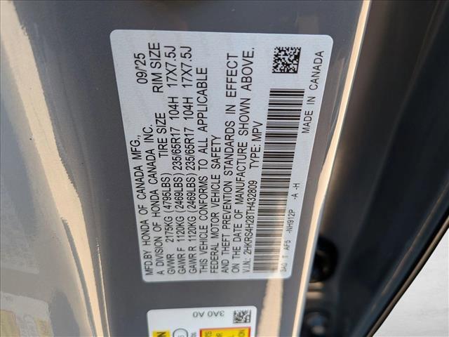 new 2026 Honda CR-V car, priced at $34,325