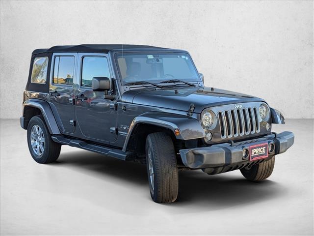 used 2017 Jeep Wrangler Unlimited car, priced at $22,587