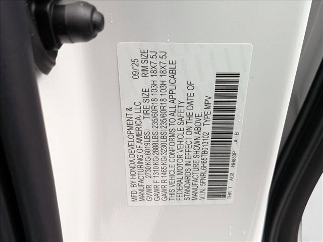 new 2026 Honda Odyssey car, priced at $44,745