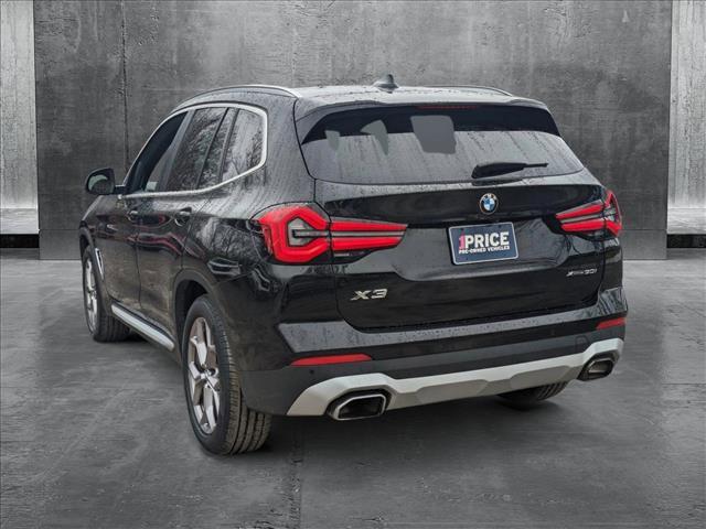 used 2022 BMW X3 car, priced at $33,599