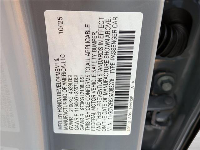 new 2025 Honda Accord Hybrid car, priced at $36,590