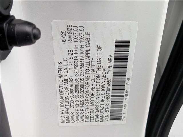 new 2026 Honda Odyssey car, priced at $49,445