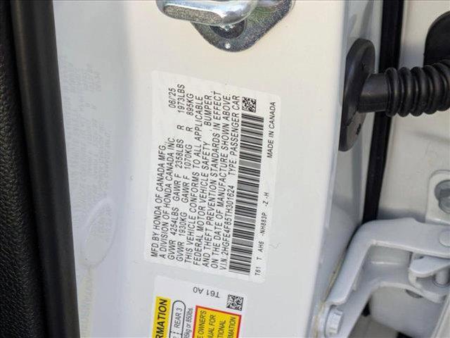 new 2026 Honda Civic Hybrid car, priced at $30,900