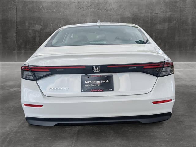 new 2024 Honda Accord car, priced at $31,460