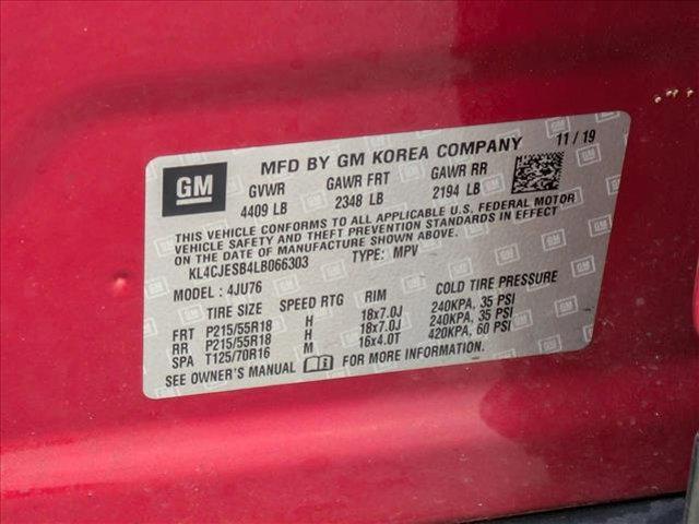 used 2020 Buick Encore car, priced at $17,787