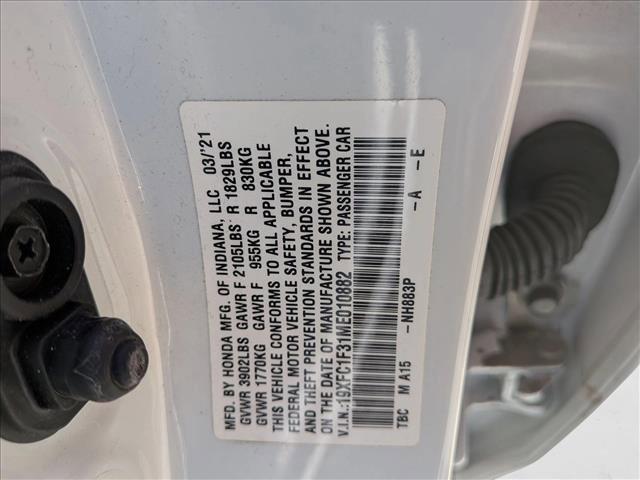 used 2021 Honda Civic car, priced at $21,895