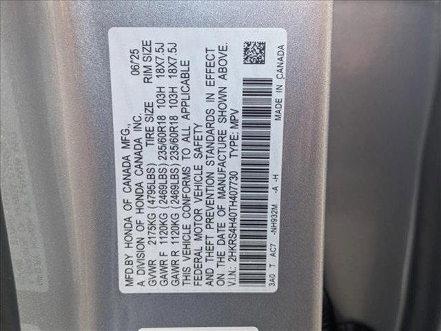 new 2026 Honda CR-V car, priced at $36,045