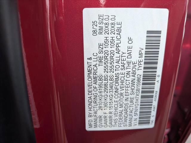 new 2025 Honda Pilot car, priced at $51,550