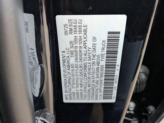 new 2026 Honda Ridgeline car, priced at $48,690