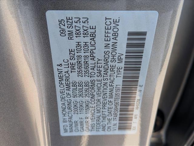 new 2026 Honda CR-V Hybrid car, priced at $38,580