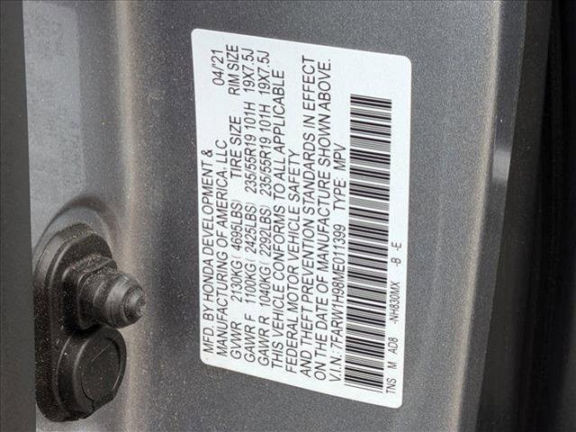used 2021 Honda CR-V car, priced at $25,787