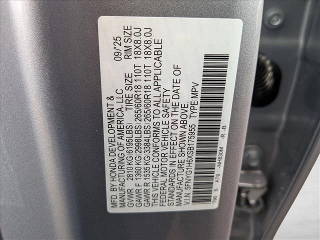 new 2025 Honda Pilot car, priced at $50,895