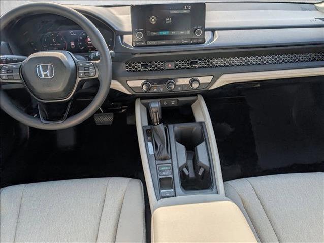 new 2025 Honda Accord car, priced at $29,945