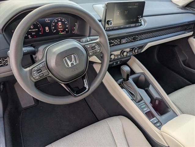 new 2025 Honda Accord car, priced at $29,945