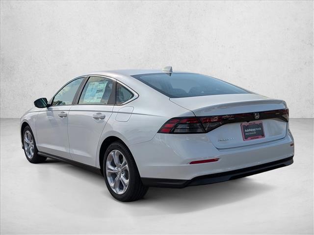 new 2025 Honda Accord car, priced at $29,945