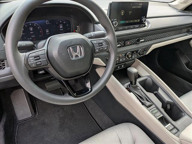 new 2025 Honda Accord car, priced at $32,210