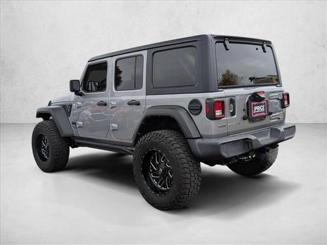 used 2021 Jeep Wrangler Unlimited car, priced at $29,897