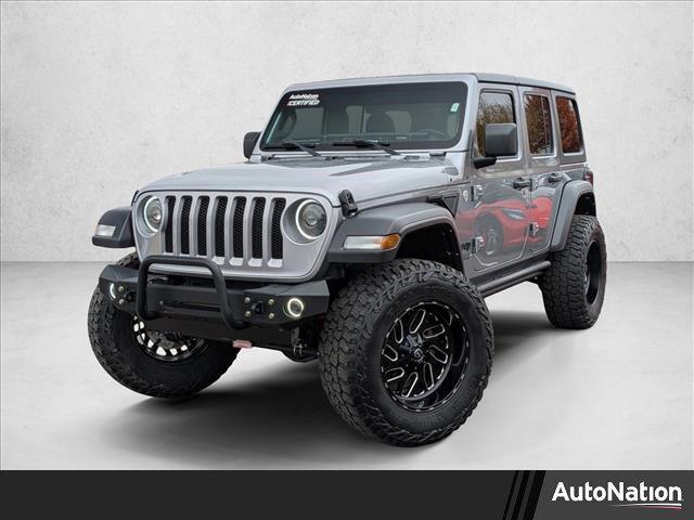 used 2021 Jeep Wrangler Unlimited car, priced at $29,897
