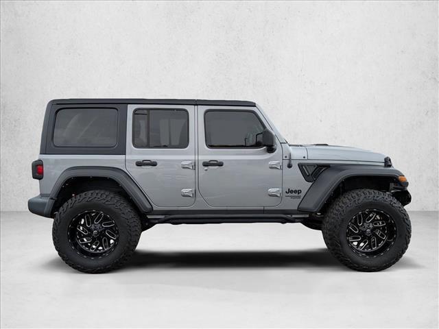 used 2021 Jeep Wrangler Unlimited car, priced at $29,897