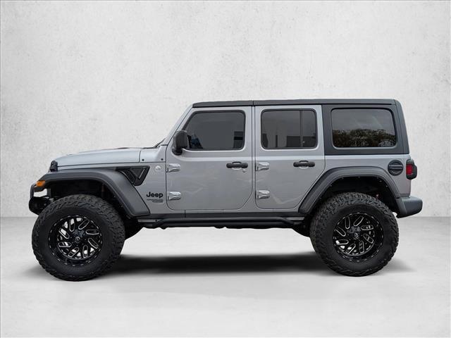 used 2021 Jeep Wrangler Unlimited car, priced at $29,897